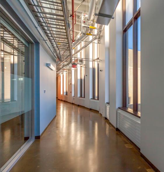 Fidelity Investments, West Data Center, East Corridor