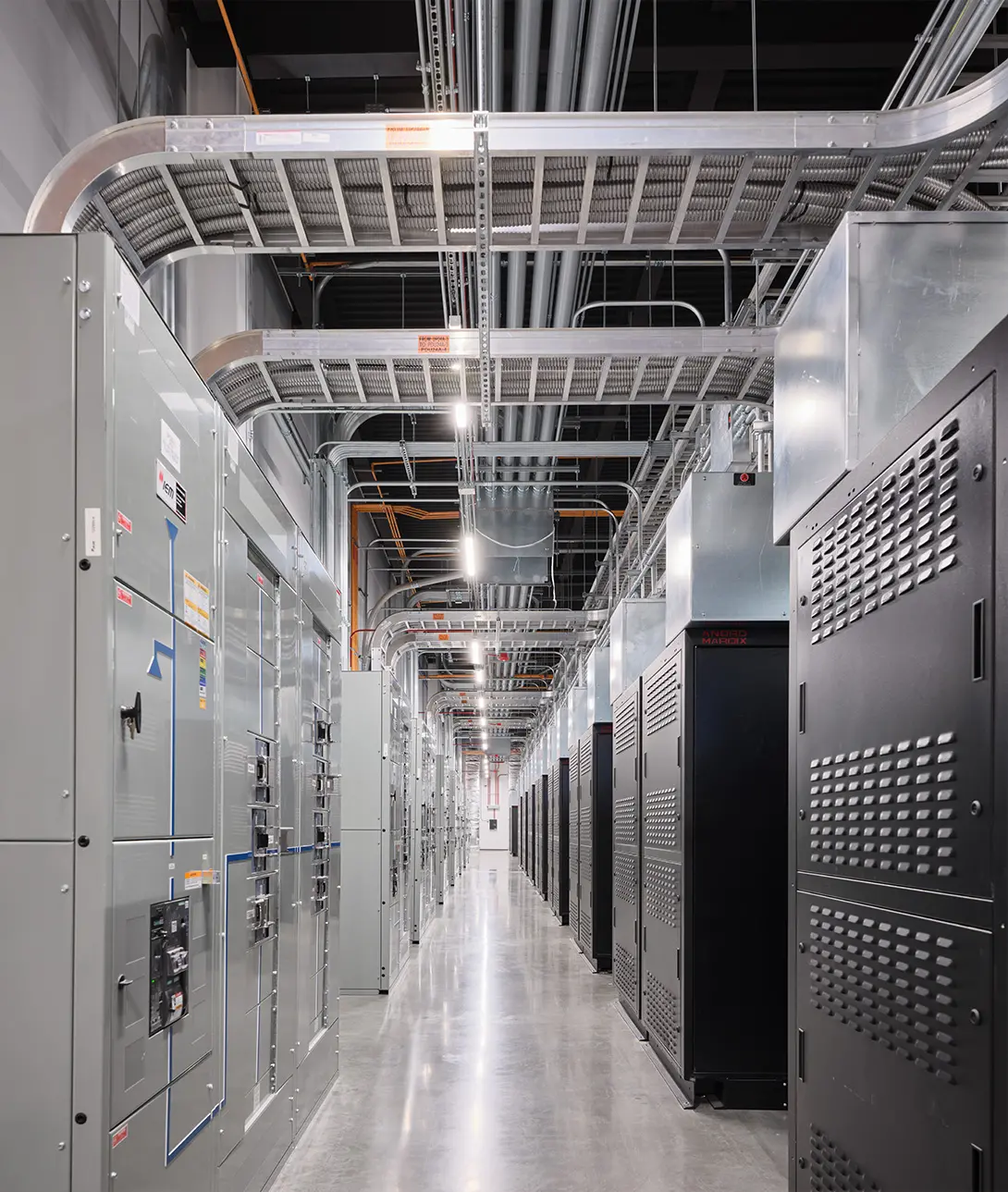 data center hallway