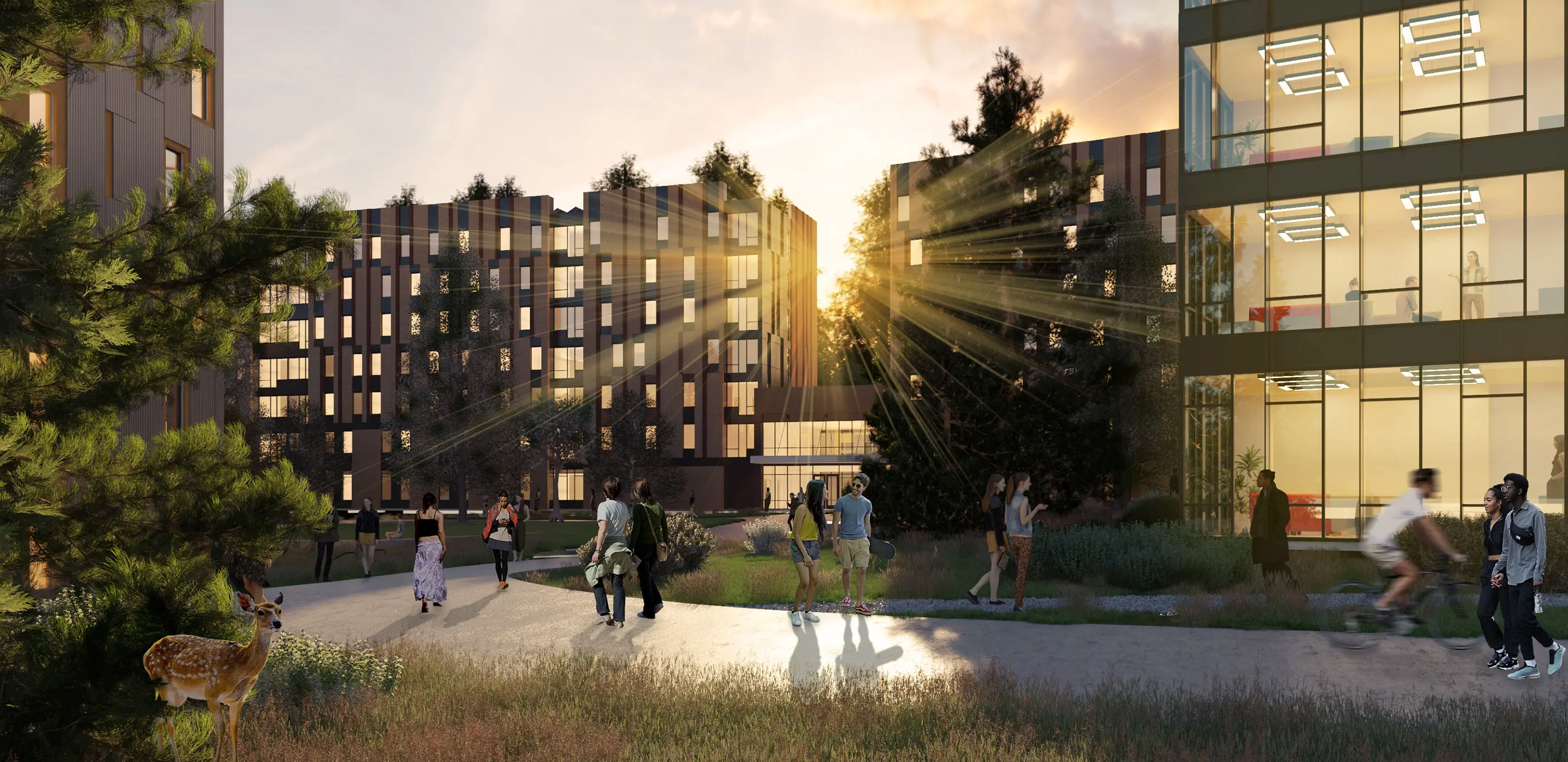 UCSC Student Housing Exterior